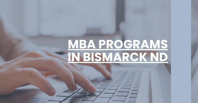 MBA Programs in Bismarck ND Feature Image