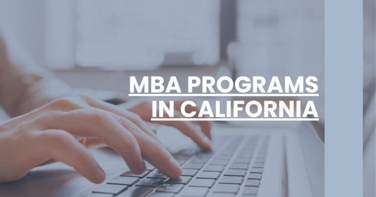 MBA Programs in California Feature Image