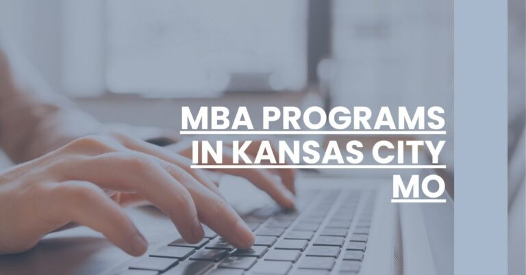 MBA Programs in Kansas City MO Feature Image