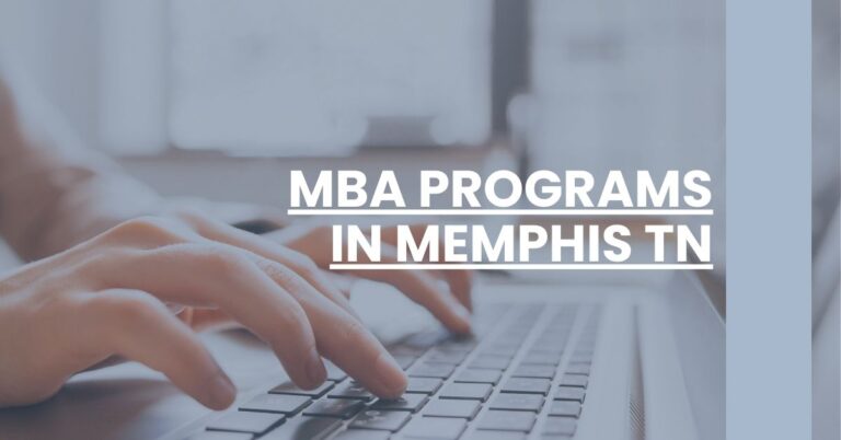 MBA Programs in Memphis TN Feature Image