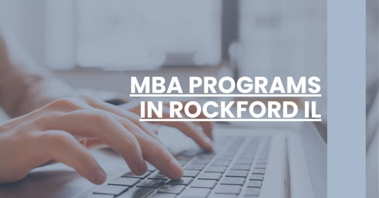 MBA Programs in Rockford IL Feature Image