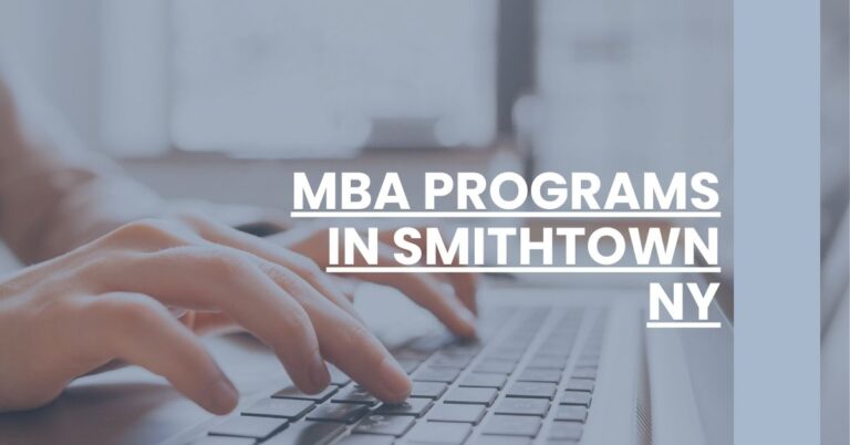 MBA Programs in Smithtown NY Feature Image