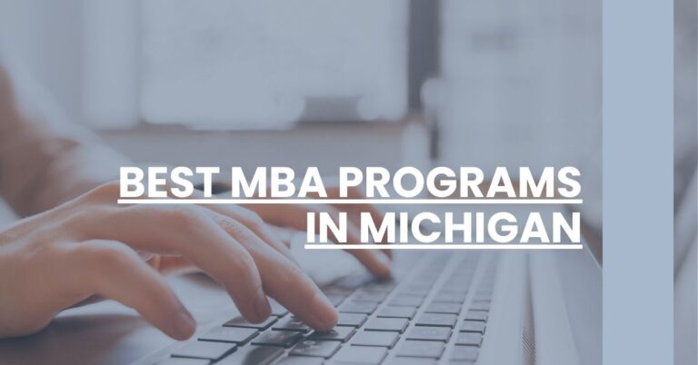 Best MBA Programs In Michigan Feature Image