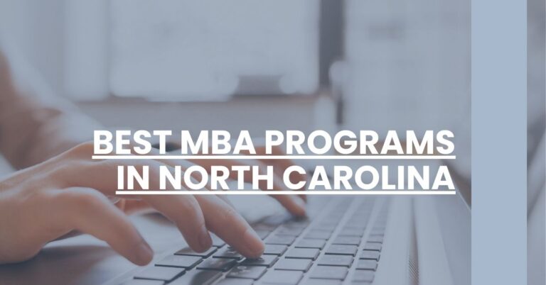 Best MBA Programs In North Carolina Feature Image