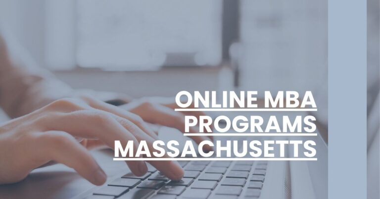 Online MBA Programs Massachusetts Feature Image