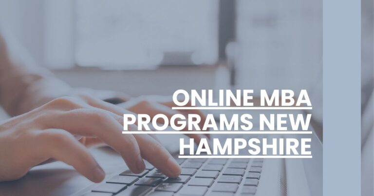 Online MBA Programs New Hampshire Feature Image