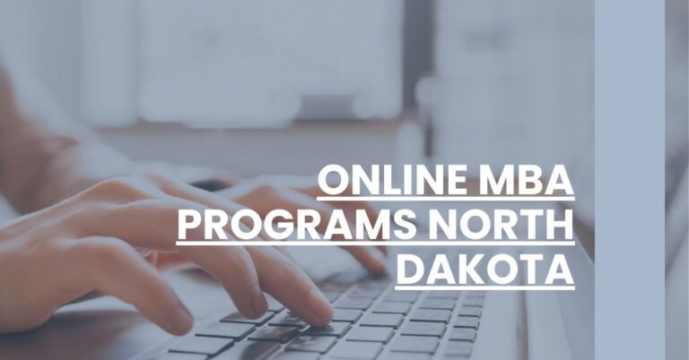 Online MBA Programs North Dakota Feature Image